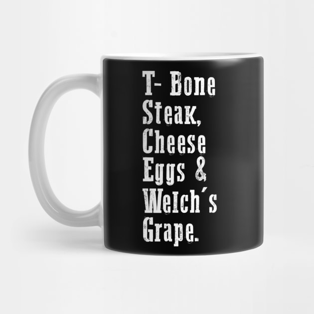 Guest Check - T-Bone Steak, Cheese Eggs, Welch's Grape by den.make